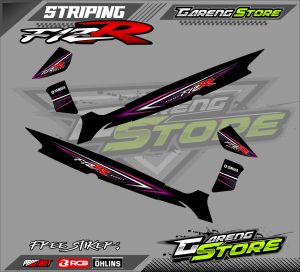 STRIPING VARIASI YAMAHA FIZ R / STICKER LIST MOTOR YAMAHA FIZ R