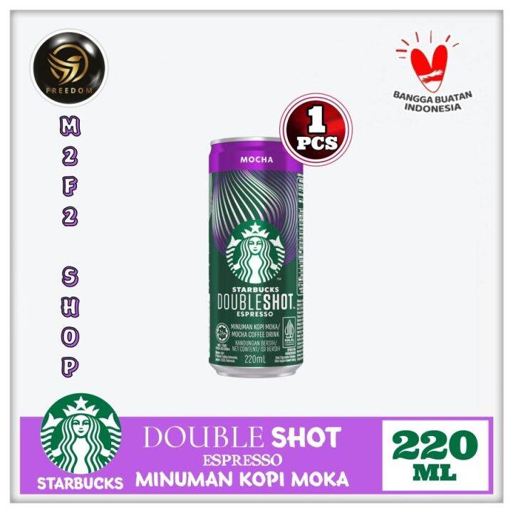 Starbucks Doubleshot Espresso Mocha Coffee Kaleng | Can - 220 ml ...