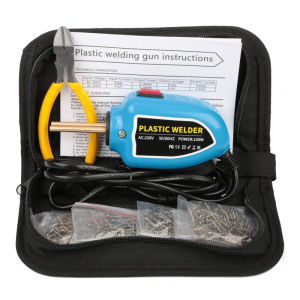 Professional Plastic Welding Tool For Automotive Includes Welding Pliers And 200 Welding Nails