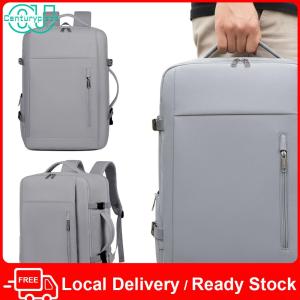 [Local Delivery] Nylon Computer Business Backpack Adjustable Strap for Men Women College