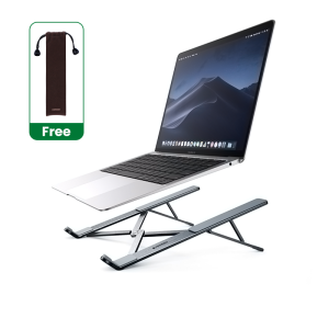 UGREEN Foldable Metal Stand Adjustable Portable Laptop Stand for 10-16 inch Laptop ComputerMacbook Pro Laptop Holder Notebook Support