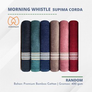 [WS] Handuk Mandi Morning Whistle Supima Corda by Terry Palmer uk. 70x135 cm