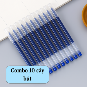 Combo 10 Cây Bút Bi Mực Gel 0.5mm Bút Bi Nước Viết Chữ Đẹp Văn Phòng Học Tập - BEYOU pcs