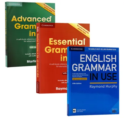 Grammar in Use - 3q bản nhập đẹp - In Màu - Có đáp án file nghe