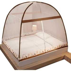Kelambu Kamar Tidur Anti Nyamuk Jumbo / Kelambu Lipat Praktis Tanpa Tali 120x200cm - A76