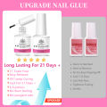 BORN PRETTY 15ml 6 IN 1 Nail Glue Gel Nail Art Polish Transparent Clear Function UV Gel looming Gel Strengthener Extension Varnish. 