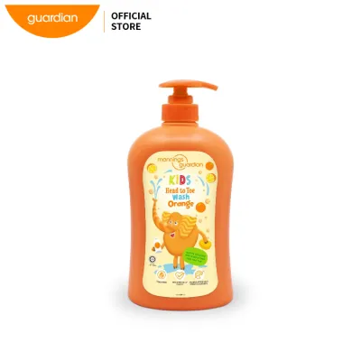 Mannings Guardian KidS Orange Head To Toe Wash 750ml