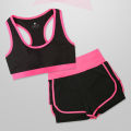 Bộ Tập Thể Thao, Gym, Tennis, Chạy Bộ, Cầu Lông Nữ - Áo Bra - Quần Short Chất Dày Dặn, Co Giãn 4 Chiều Thoải Mái Vận Động. 