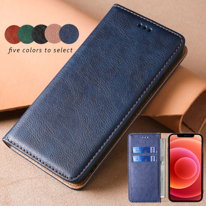 Flip Casing Vivo X80 X70 X60 X50 Pro Plus X50E Leather Flip Phone Case