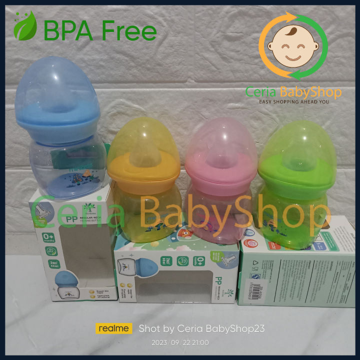 Minitree Botol Susu Bayi Ukuran Mini 60ml Untuk Bayi Baru Lahir New