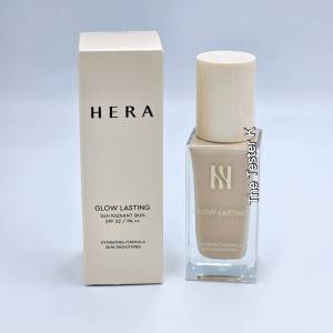 #พร้อมส่ง Exp6/11/26 #รองพื้นเนื้อเบา ผิวฉ่ำโกลว์ #HERA Glow Lasting Foundation 24H Radiant Skin SPF22 PA++ 30g