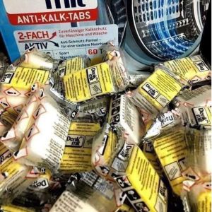 Hộp 60 Viên Tẩy Lồng Máy Giặt Denkmit Anti-Kalk-Tabs - Nhập Đức Chính Hãng