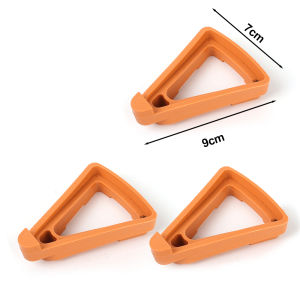20PCS Flower Pot Foot Pad Plant Pot Foot Flower Pot Support Invisible Triangle Holder Decor Breathable Plant Stand High Bracket