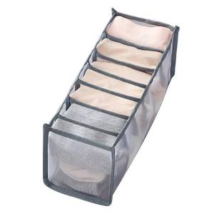 New Underwear Storage Organizer Dormitory Closet Organizer For Socks Home Separated Underwear Storage Bra Organizer Foldable Drawer Organizer