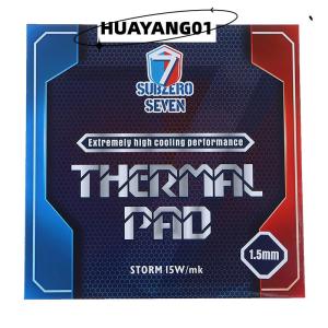HUAYANG01 [HOT FASHION] Subzero Seven-Ultimate 15W mk แผ่นระบายความร้อน cpu gpu กราฟิกเมนบอร์ดแผ่นซิลิโคนกระจายความร้อน