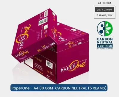 PaperOne A4 80 GSM Carbon Neutral Paper (2500 sheets)