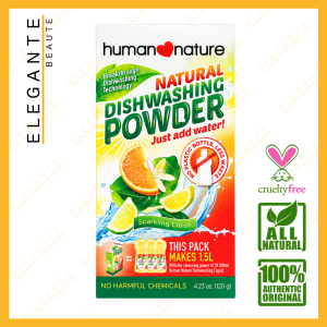Human Nature Dishwashing Powder No Plastic Bottle 120g