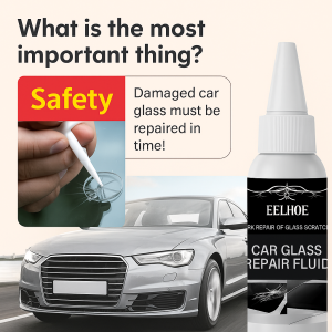 Car Glass Repair Adhesive Fluid Scratch Removal  DIY Glass Resin Repair Tool Car Accessories