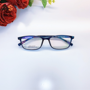 Kính vuông nhựa dẻo mềm mắt nhỏ thời trang nam nữ dễ đeo 12632A