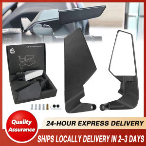 EAGT Shadow Blade S5 Side Mirror Aerodynamic 360° Adjustable Wide-View Mirrors Cast Aluminum Alloy Universal