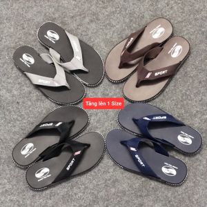 (4 đôi 99k) Dép tông lào kẹp xỏ ngón Nam Nữ lê quai chữa T nhựa PVC cao su non