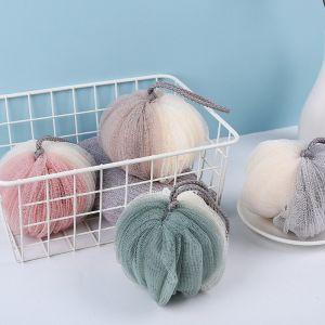 Spons Jaring Mandi Daki Lebih Tebal & Tahan Lama / Spons Busa Jaring Halus / Jaring Spons Sabun / Bath Spons / Shower Puff Premium Kualitas Terbaik Bisa COD