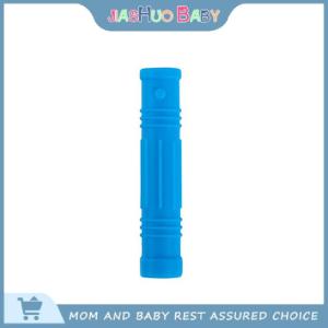 JiaShuo Baby Toy 1Pcs Chewable Pencil Topper Bite Silicone Teether Pencil Cap Sensory Toy