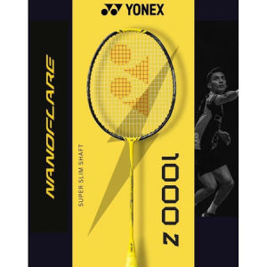 YONEX NANOFLARE 1000Z Badminton Racket - Full Carbon 25-30lbs 4U 83g Speedy Attacking