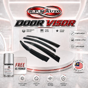 PROTON Car door visor air press window deflector sun visor Free Racing Kool Primer WIRA