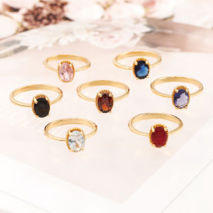 Hyl Jewelry 173J Cincin Titanium Wanita Emas Muda Anti Karat Asli Silver Emas Couple Dewasa Dan Luntur Logam Asesoris