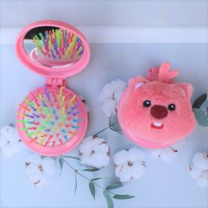 Gratis Ongkir -  Hair Comb Pocket Travel Size /  Cermin Sisir Anti Kusut Portable