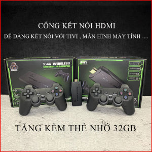 Máy chơi game cầm tay máy chơi Game 4 Nút HDMI không dây game stick 4K tích hợp 3500 game cổ điển Bảo hành 2 năm lỗi 1 đổi 1 trong 7 ngày