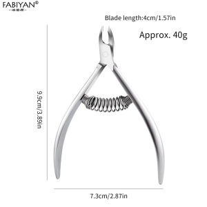 Nail Cuticle Clippers Silver Stainless Steel Dead Skin Scissor Nail Cutter Nipper Manicure Pedicure Tools