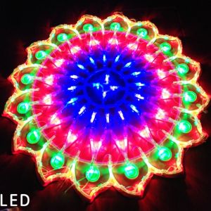 New Christmas LED Light Star/ Flower/ Love Xmas Tree Decor Lantern for Home
