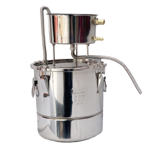 22L Alat Penyulingan Alkohol 304 Stainless Steel