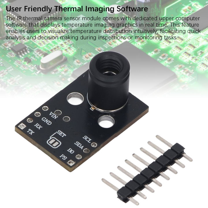 IR Array Thermal Imaging Camera Module Direct Data Output Capabilities ...
