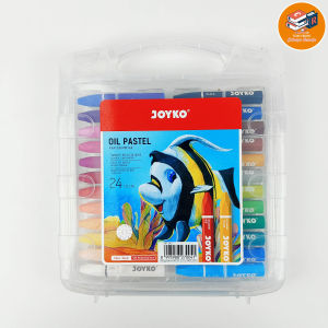 Crayon 24 Warna Oil Pastel Joyko Krayon Minyak Mewarnai