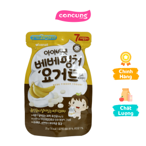 Snack sữa chua sấy khô Ivenet Bebe vị chuối 20g