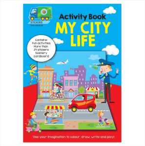 Knights and Princesses Fun Activity Book with Pop Up Stickers & Play Scene for Kids to Match & Learn