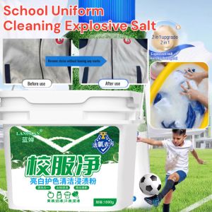 1000g Strong Laundry Fabric Cloth Stain Remover Bleaching  Remove Dirt Yellow Bleaching Explosive Salt