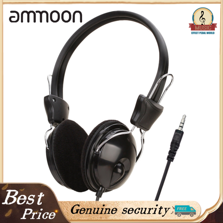 Over-ear Headphones Earphones with Cable Plug for