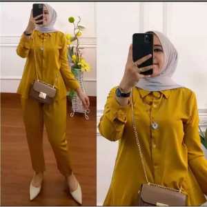 [cod] SETELAN WANITA POLOS / BAJU SETELAN WANITA DEWASA MODEL TERBARU HIGH QUALITY