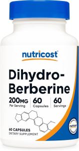 Nutricost Dihydroberberine (5 X effective) 200mg (60/120 capsules) best by 01/2028