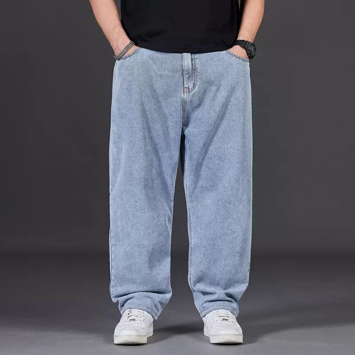 Oversized Jeans Men's Autumn plus-Sized plus Size Men's Pants