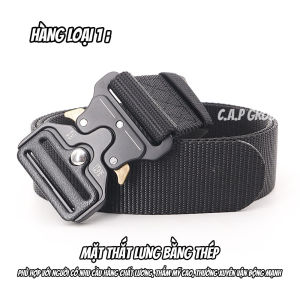 Thắt lưng chiến thuật Quân Đội dây nịt đai Nam Nữ phụ kiện SWAT phong cách CS Go Harajuku