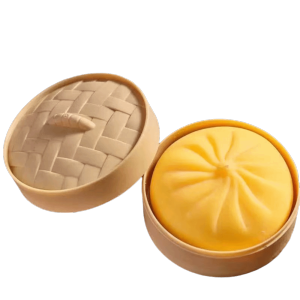 WARM STOP With Steamer Dumplings Squishy Toy Soft Fidget Slow Rising Squishy Bun Novelty Colorful Dumpling Sensory Toy AdultsKids