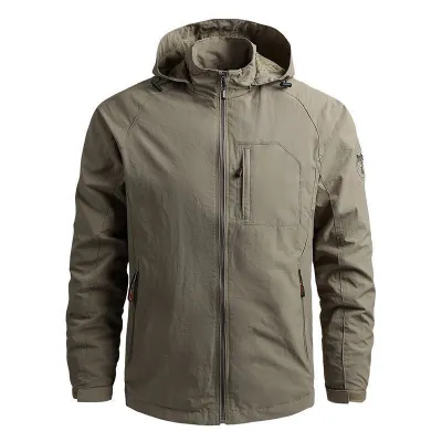 TIDY Unisex Outdoor Windbreaker Jacket For Women&Men Waterproof Jacket Hiking Outdoor Riding Jacket Breathable