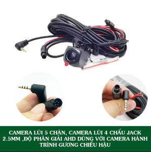 Camera Lùi 4 Chân Camera Lùi 5 Chân AHD Dùng Với Camera Hành Trình Gương