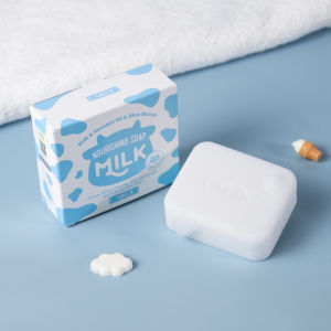 LAIKOU Milk Soap Bar 110g | FDA Approved | Gentle for Face & Body | Cleanses Without Drying Skin