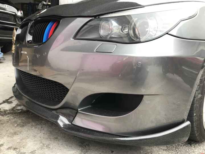 BMW E60 M5 carbon fiber front lip Lazada